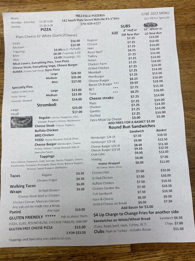 Millville Pizzeria
